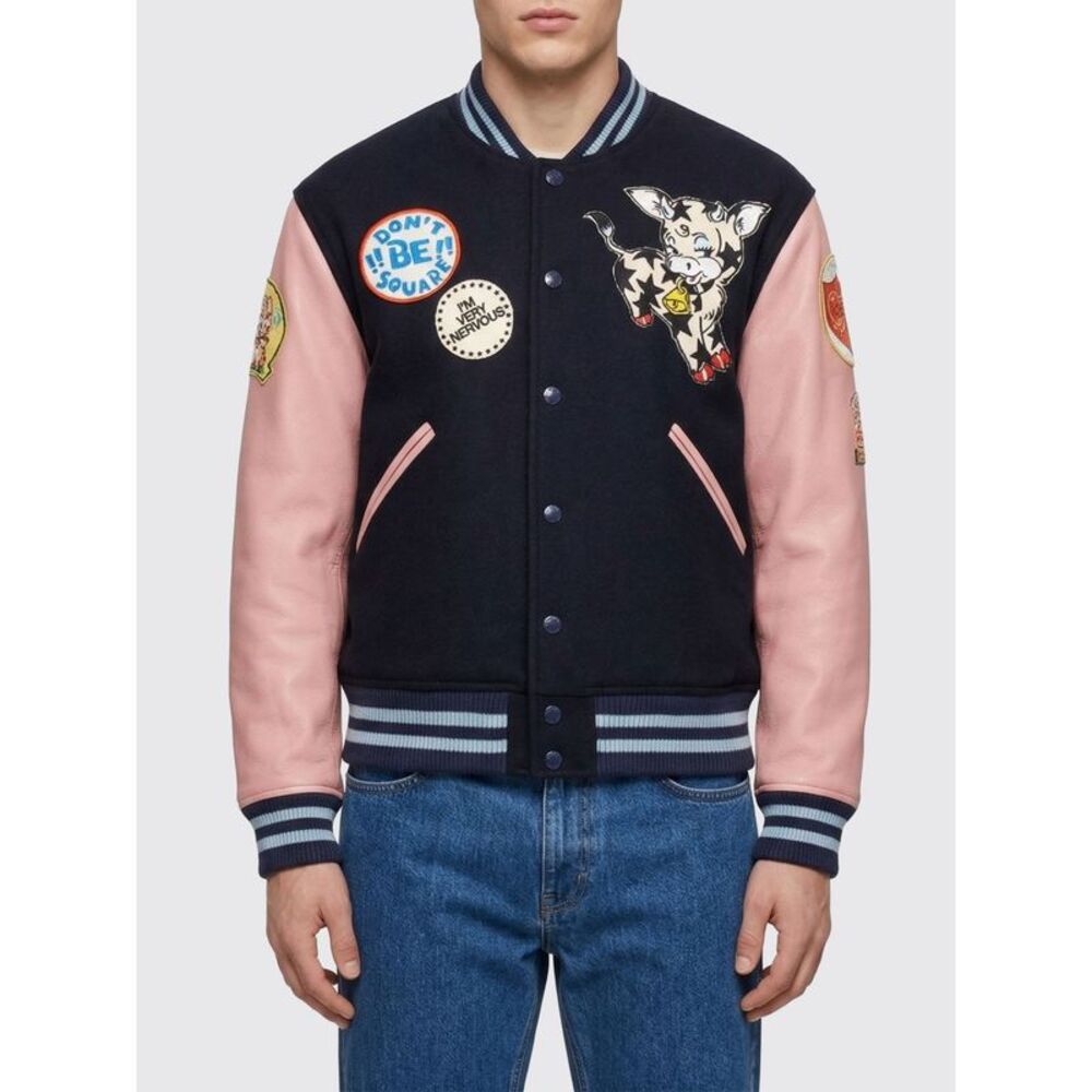 Kenzo Men Kenzo Wool Varsity Jacket
